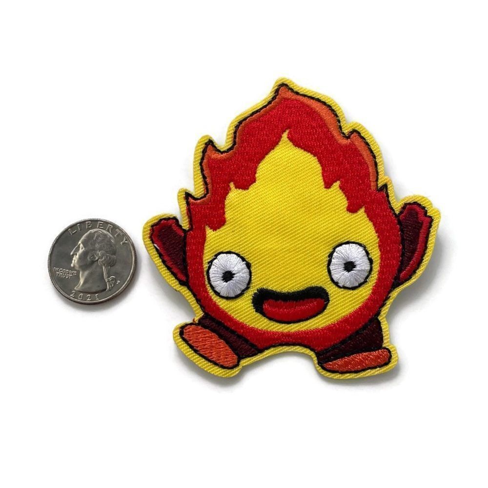 Calcifer Embroidered Patch - Picture 2 of 3
